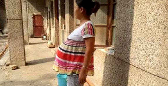 중국 임신 17개월